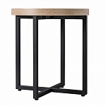 Стол журнальный круглый в стиле лофт Urban Style Space 2 варинант исполнения - 2 | Loft Concept в Твери