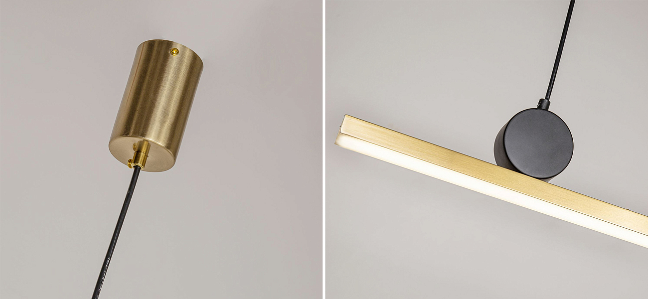 Светодиодная люстра DRAWING LINES Gold Светодиодная люстра DRAWING LINES Gold - Loft-Concept в Твери