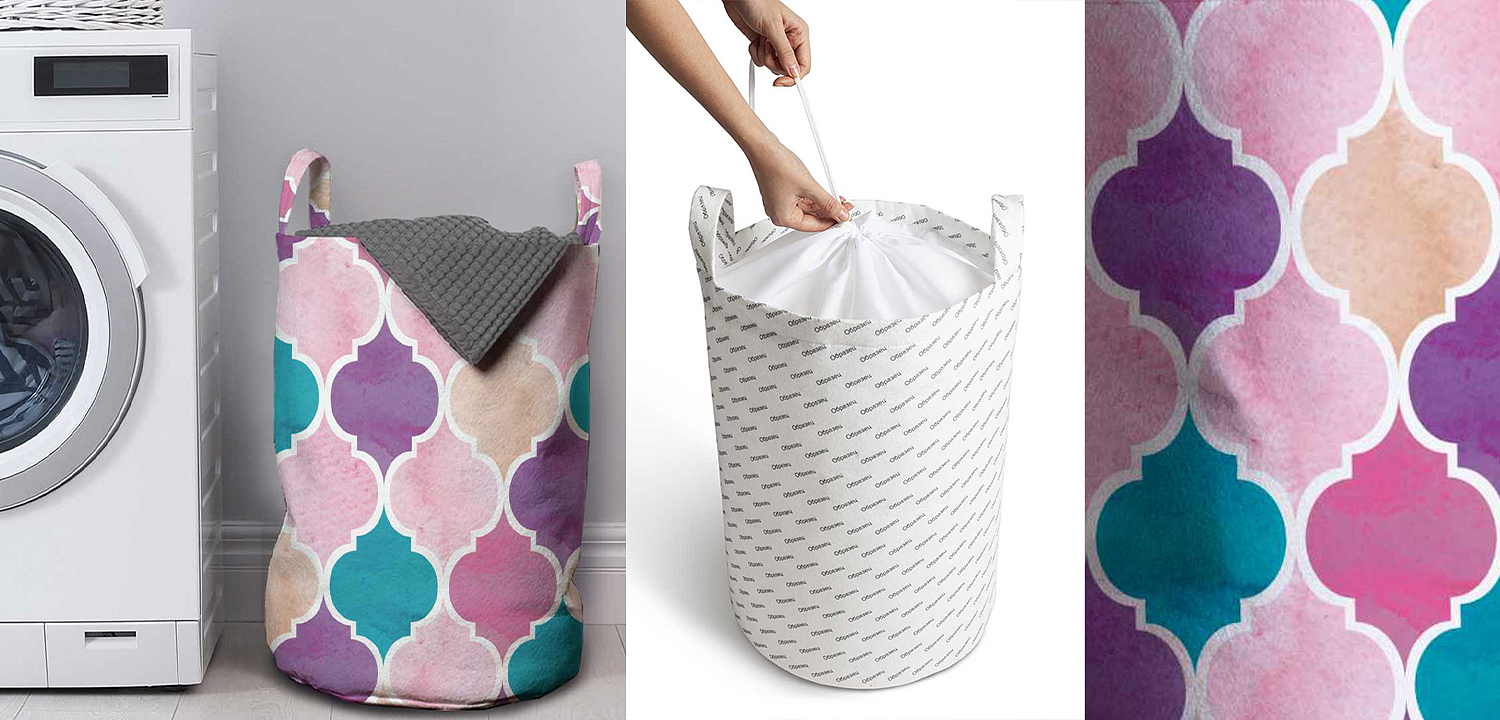 Корзина Purple Ornament Basket Корзина Purple Ornament Basket - Loft-Concept в Твери