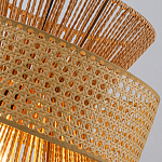 Подвесной светильник с абажуром из натуральных материалов Light Inside the Cell варинант исполнения - 5 | Loft Concept в Твери