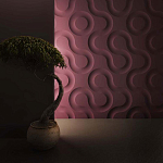 Гипсовая 3D Панель M-25 варинант исполнения - 2 | Loft Concept в Твери