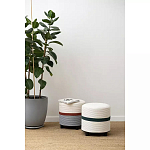 Пуф с плетеной светло-бежевой обивкой Serene Holidays варинант исполнения - 4 | Loft Concept в Твери