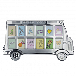 Фоторамка детская Childhood Corner Bus 12 фото варинант исполнения - 1 | Loft Concept в Твери