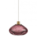 Подвесной светильник с прозрачным стеклянным плафоном округлой формы Effervia  варинант исполнения - 1 | Loft Concept в Твери