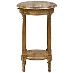 Деревянный овальный кофейный стол Margery Provence Coffee Table варинант исполнения - 3 | Loft Concept в Твери