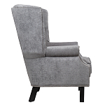 Кресло Charlie Armchair grey velour варинант исполнения - 2 | Loft Concept в Твери