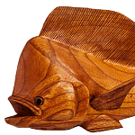 Статуэтка деревянная в виде рыбы Fish of the World варинант исполнения - 2 | Loft Concept в Твери