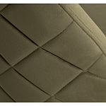 Стул велюровый хаки на золотистых металлических ножках Vendramin Chair варинант исполнения - 4 | Loft Concept в Твери