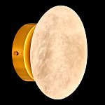 Бра в форме диска из натурального камня Cryptocrystalline Stone варинант исполнения - 5 | Loft Concept в Твери