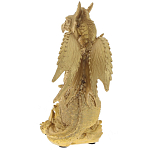 Часы в виде дракона Golden Dragon Clock варинант исполнения - 2 | Loft Concept в Твери