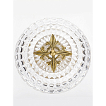 Конфетница из прозрачного рельефного стекла Eden Garden варинант исполнения - 3 | Loft Concept в Твери