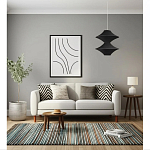 Подвесной вязаный черный светильник «Звезда Востока 02» варинант исполнения - 2 | Loft Concept в Твери