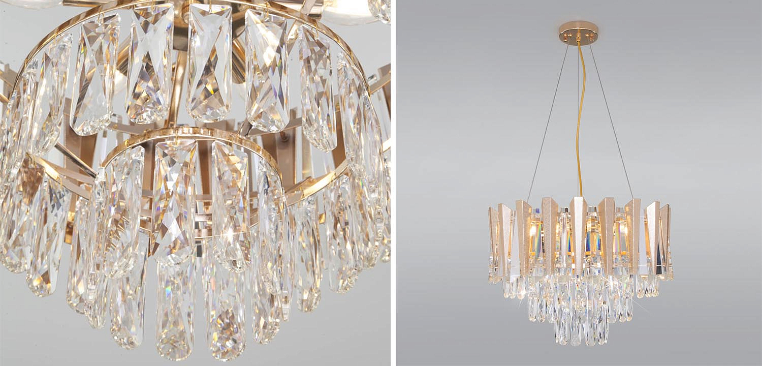Люстра Crystal Edge Chandelier Люстра Crystal Edge Chandelier - Loft-Concept в Твери