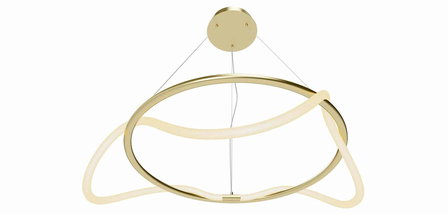 Люстра Luke Lampco Tracer Chandelier Gold 60 Люстра Luke Lampco Tracer Chandelier Gold 60 - Loft-Concept в Твери