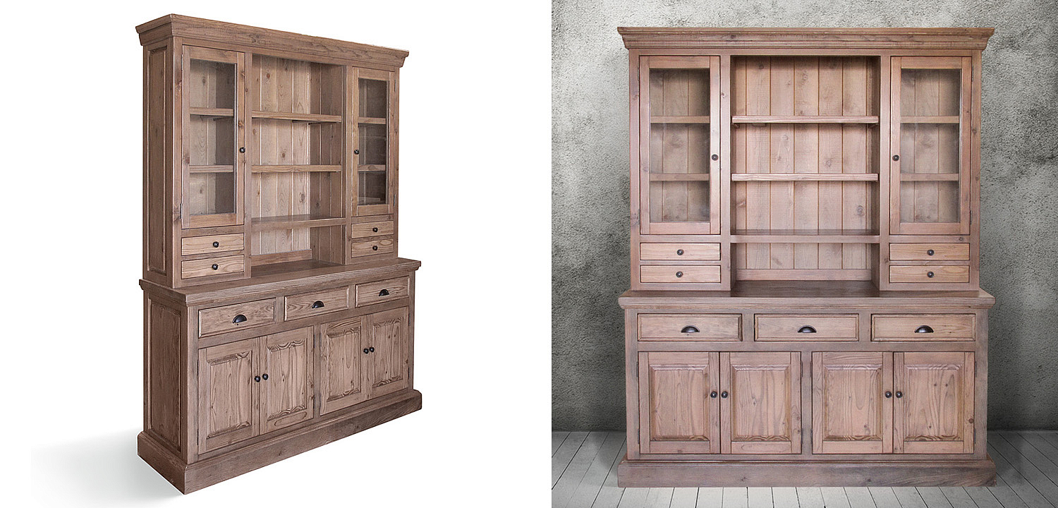 Шкаф Lazzaro Provence HARMONIE British Tan big Шкаф Lazzaro Provence HARMONIE British Tan big - Loft-Concept в Твери