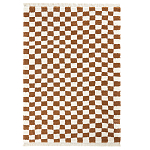 Ковер с шахматным принтом Chess Layout с эффектом шерсти варинант исполнения - 2 | Loft Concept в Твери