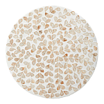 Столик с инкрустацией с перламутровым узором Jean Cream варинант исполнения - 2 | Loft Concept в Твери