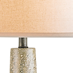 Настольная лампа на бетонном каркасе Polished Concrete Column варинант исполнения - 1 | Loft Concept в Твери