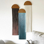 Декор на стену из нитей стиль Бохо Boho Wall Hanging III варинант исполнения - 1 | Loft Concept в Твери