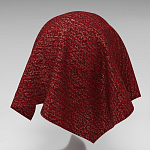 Мебельная ткань Шенилл бордовый цвет 138 см T4-23 варинант исполнения - 2 | Loft Concept в Твери