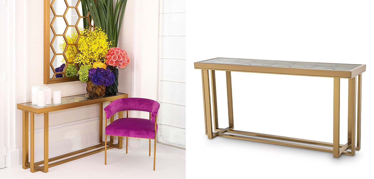 Консоль Philipp Plein Console Table Skeleton Консоль Philipp Plein Console Table Skeleton - Loft-Concept в Твери
