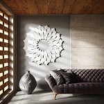 Гипсовая 3D Панель DRAGON SCALE - A  B  C  D варинант исполнения - 1 | Loft Concept в Твери