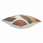 Подушка декоративная с геометрическим узором и плетенными вставками Divine Abstractions варинант исполнения - 1 | Loft Concept в Твери