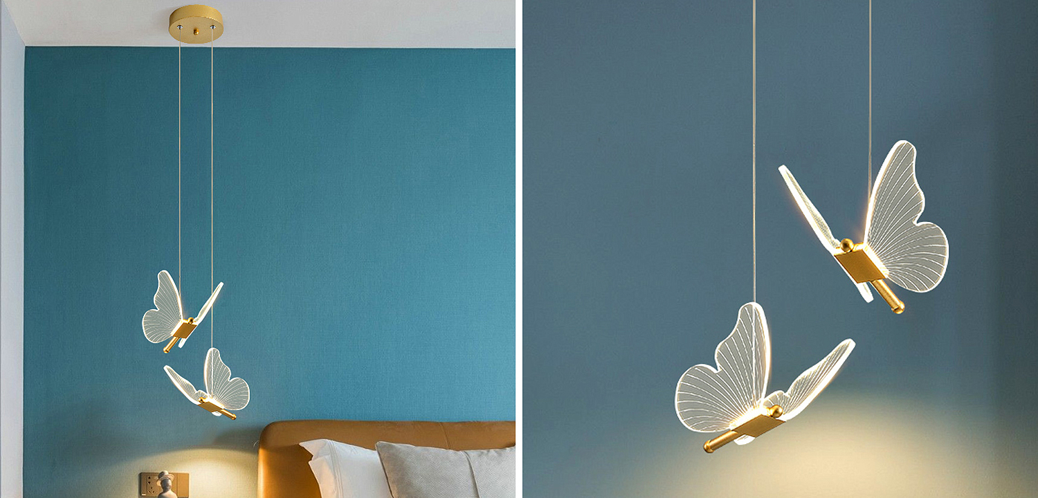 Butterfly Double Pendant Lamp D Butterfly Double Pendant Lamp D - Loft-Concept в Твери