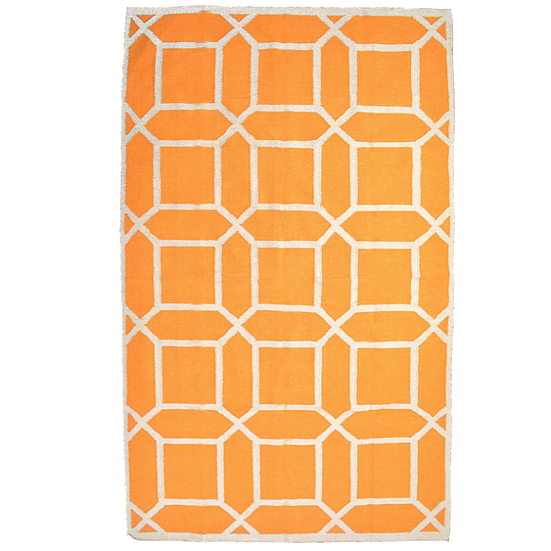 Ковер Ornament Orange Pattern Оранжевый Ковер Ornament Orange Pattern Оранжевый в Твери | Loft Concept
