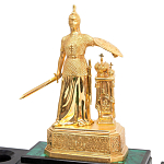 Настольный письменный набор из малахита и долерита Leader Organizer варинант исполнения - 3 | Loft Concept в Твери