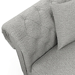 Мебельная ткань Шенилл серый цвет 138 см T4-29 варинант исполнения - 8 | Loft Concept в Твери