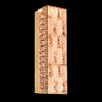 Бра прямоугольное с текстурной огранкой Reflection of Reality варинант исполнения - 7 | Loft Concept в Твери