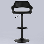 Барный стул черного цвета Strohach варинант исполнения - 3 | Loft Concept в Твери