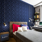 Гипсовая 3D Панель M-101 варинант исполнения - 2 | Loft Concept в Твери