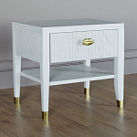 Прикроватная тумбочка с ящиком Elsa Dreams White варинант исполнения - 1 | Loft Concept в Твери