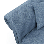 Мебельная ткань Шенилл голубой цвет 138 см T4-26 варинант исполнения - 6 | Loft Concept в Твери