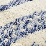 Чехол на подушку с узором в этно-стиле Blue Ikat варинант исполнения - 3 | Loft Concept в Твери