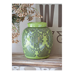 Банка с крышкой Porcelain Malachite Jar варинант исполнения - 3 | Loft Concept в Твери