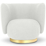 Кресло с обивкой букле Ambrose Boucle Armchair варинант исполнения - 2 | Loft Concept в Твери