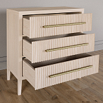 Комод Primo с 3 выдвижными ящиками Светлый дуб варинант исполнения - 5 | Loft Concept в Твери