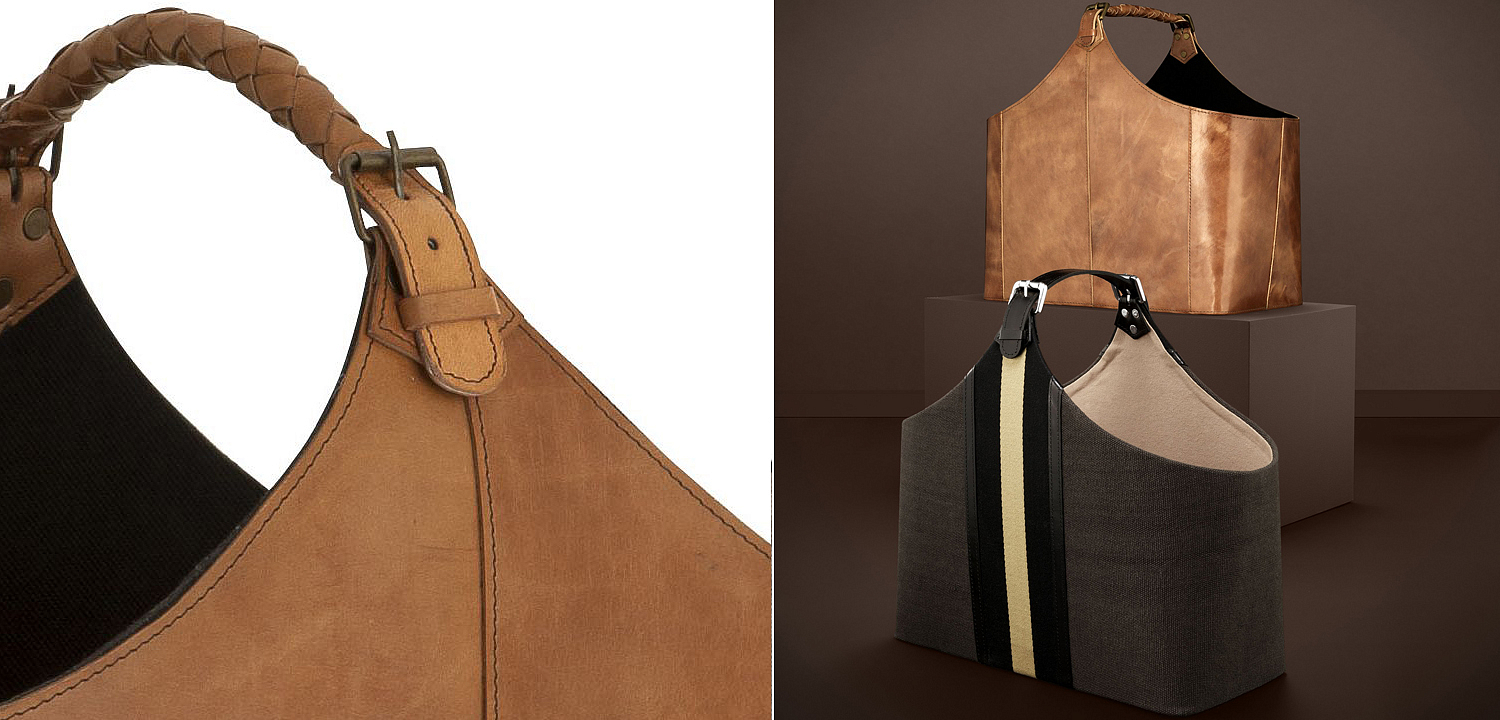 Газетница Eichholtz Bag Brunello Газетница Eichholtz Bag Brunello - Loft-Concept в Твери