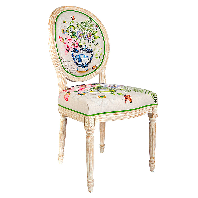 Стул Exotic Bouquet Stool Бежевый Мульти Стул Exotic Bouquet Stool Бежевый Мульти в Твери | Loft Concept