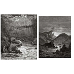 Книга Fantastic Gustave Dore варинант исполнения - 13 | Loft Concept в Твери