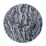 Столик кофейный с столешницей из черного мрамора Compact Black Marble Table варинант исполнения - 4 | Loft Concept в Твери