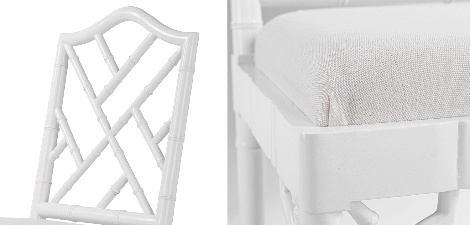 White Chippendale Chair White Chippendale Chair - Loft-Concept в Твери