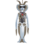 Кукла из джинсовой одежды и армейских палаток Rusalka Jeans&Tents варинант исполнения - 1 | Loft Concept в Твери