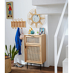 Настенная вешалка из ротанга Wila Wall Hanger M варинант исполнения - 5 | Loft Concept в Твери