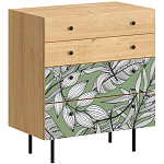 Комод с принтом на ящиках Elise Chest of Drawers варинант исполнения - 3 | Loft Concept в Твери