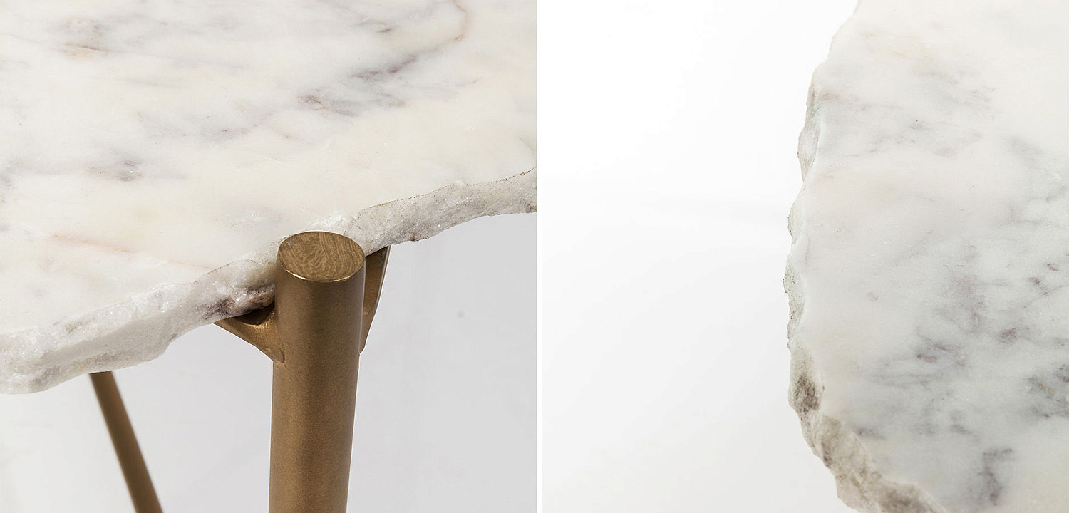 Кофейный стол White Stone - Loft-Concept в Твери