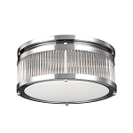 Потолочный светильник с цилиндрическим плафоном из рифленого прозрачного стекла Feiss варинант исполнения - 5 | Loft Concept в Твери